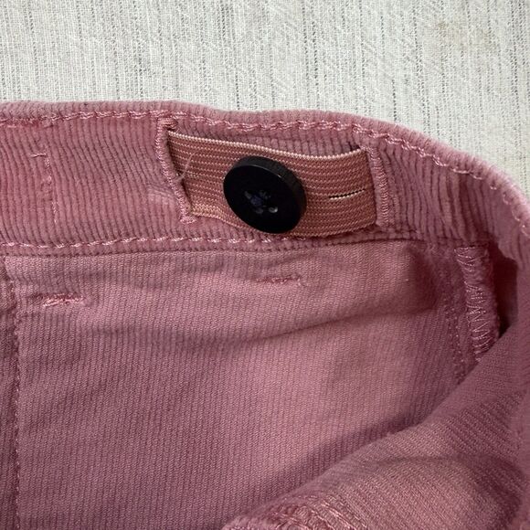 J. Crew Pink Patch Pocket Corduroy Button Down Mini Skirt Girls Size 8 Crew Cuts - Picture 4 of 13